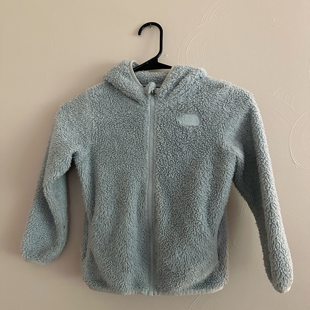 TODDLER - KIDS - NORTH FACE - NORTHFACE - ZIPUP - ZIP UP - SWEAT SHIRT - SIZE 5T